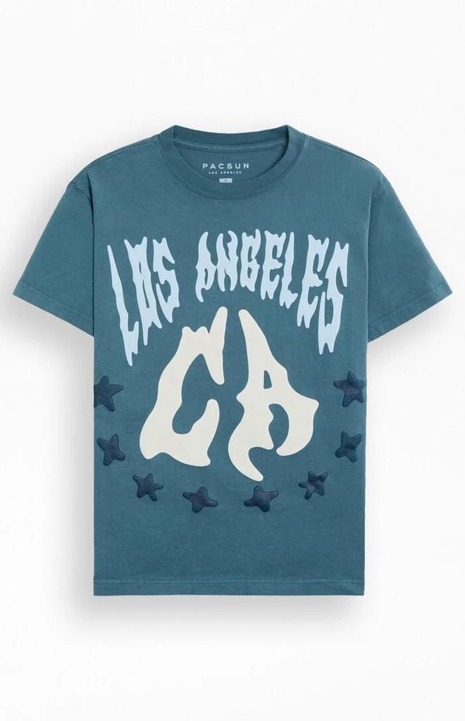 PacSun Los Angeles CA Boxy Puff T-Shirt 1