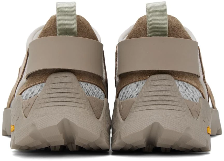 ROA Taupe Cutout Sneakers 2