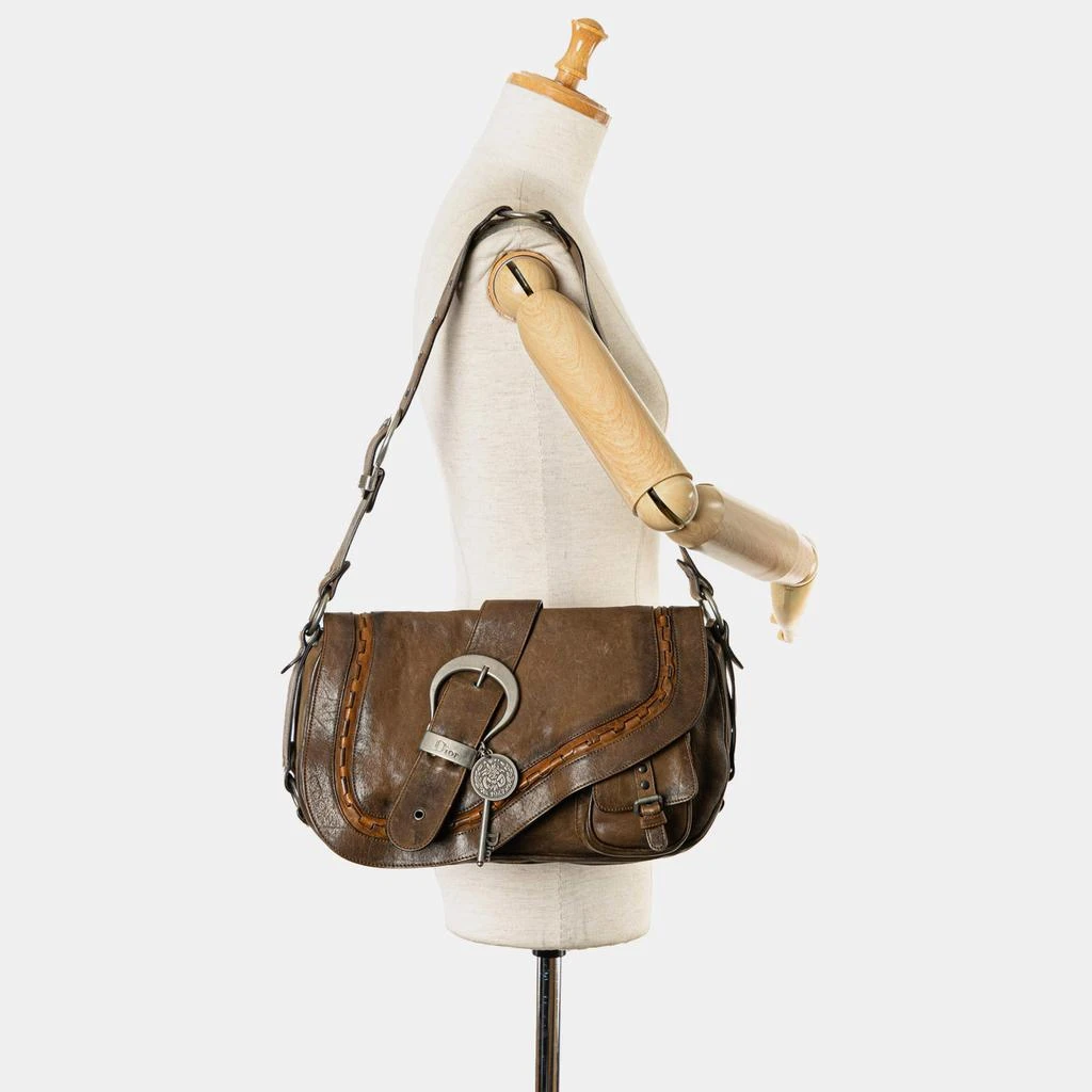 Dior Dior Gaucho Double Saddle Bag 4