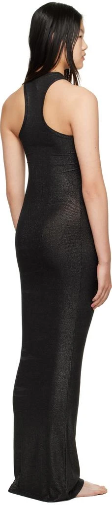 SKIMS Black Soft Lounge Shimmer Maxi Dress 3