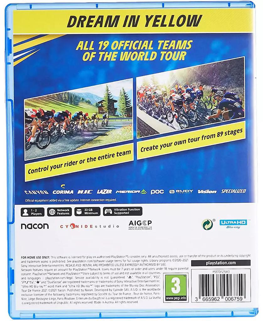 SONY Tour de France 2021 - PS5 [PEGI IMPORT]