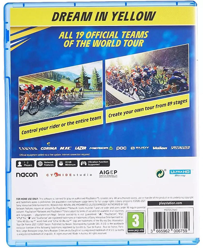 SONY Tour de France 2021 - PS5 [PEGI IMPORT] 1