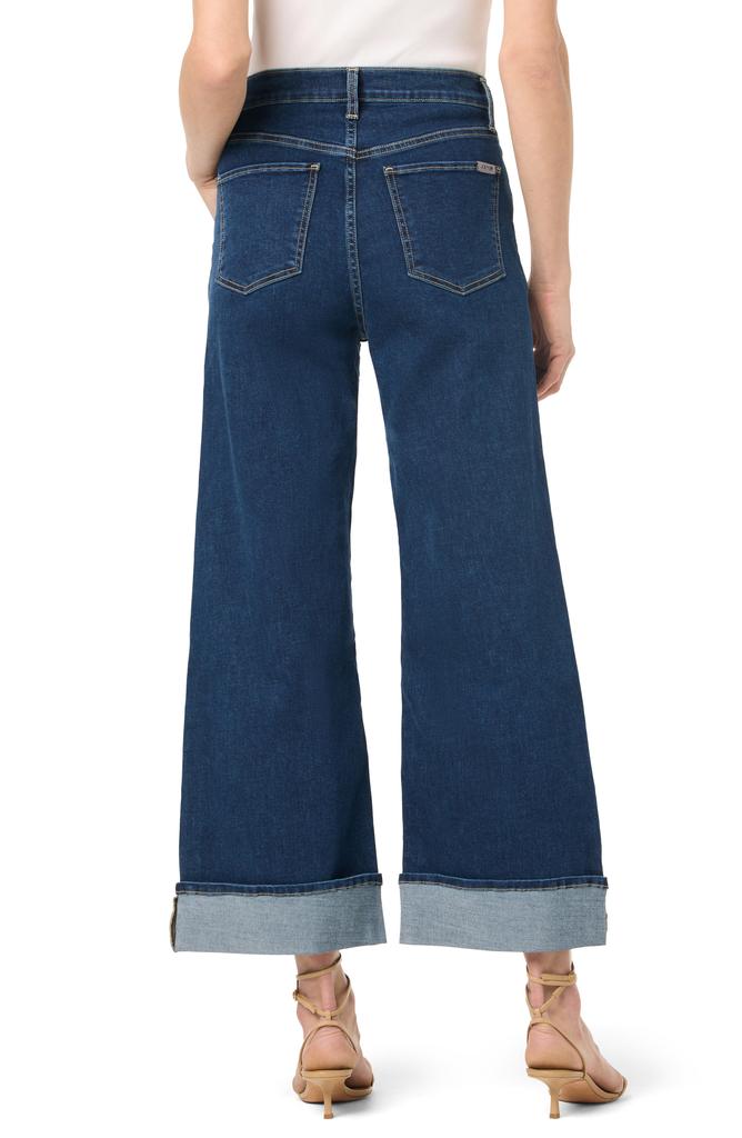 Joe's Wide Leg Ankle Crop Cuff Jeans