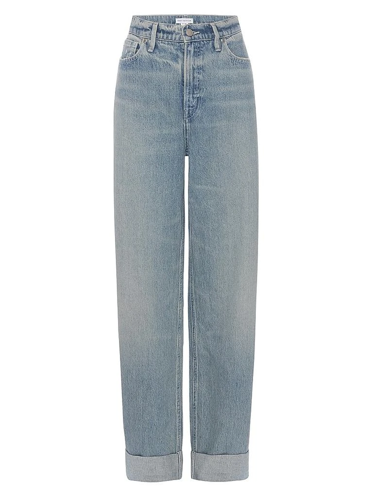 Good American Good Barrel Relaxed Jeans 1