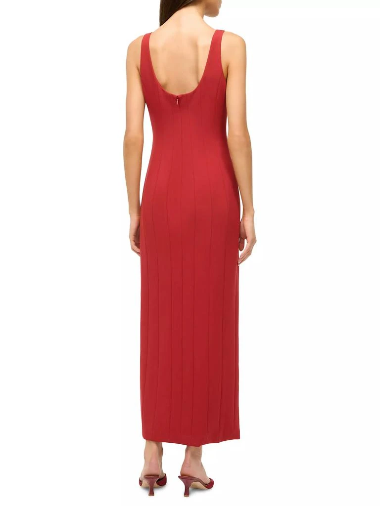 Staud Portrait Scoopneck Maxi Dress 4