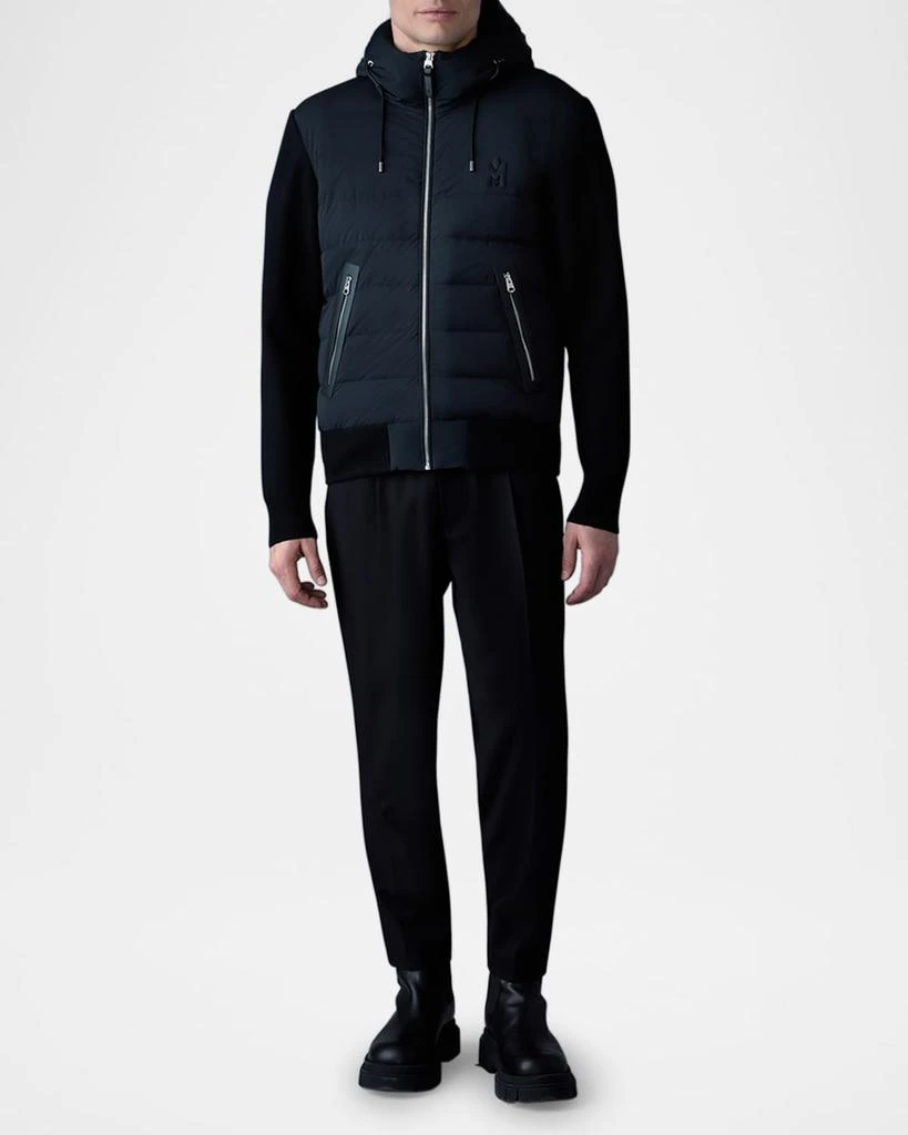 Mackage Men's Andrew Hybrid Down Knit Jacket 2