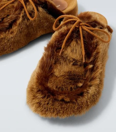 Dries Van Noten Shearling clogs 3