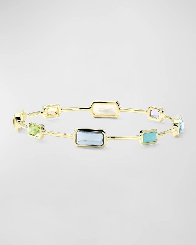 Ippolita 18K Rock Candy Gelato 8-Stone Bangle in Summer Rainbow 2