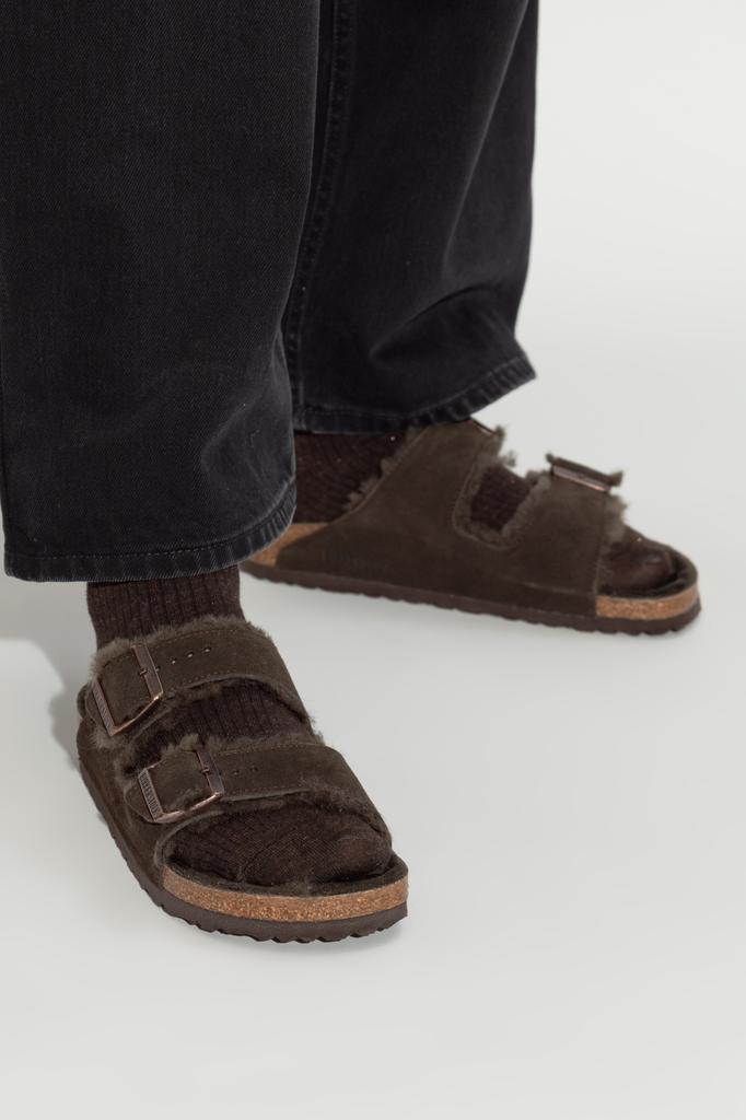 Birkenstock ‘Arizona Shearling’ slides