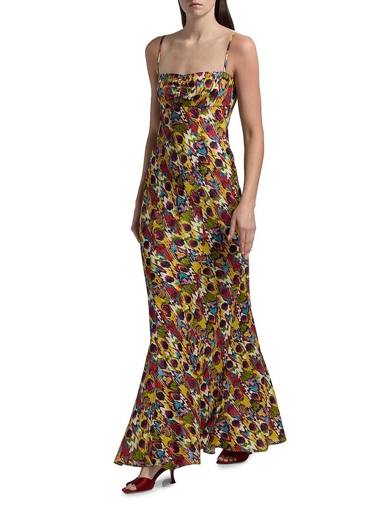 chinese dress ladies Bebe Women's Jersey Cascade Ruffle Dress