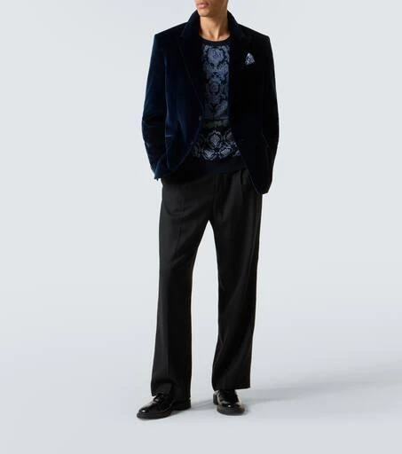 ETRO Cotton velvet blazer 2