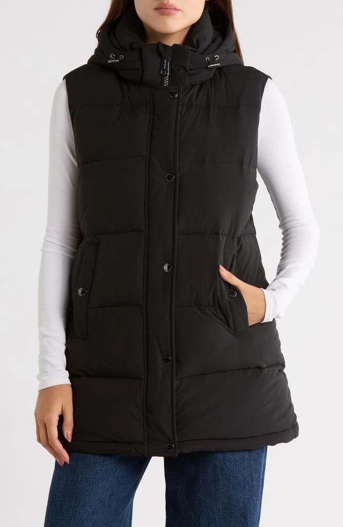 Michael Kors Longline 450 Fill Power Puffer Vest 1