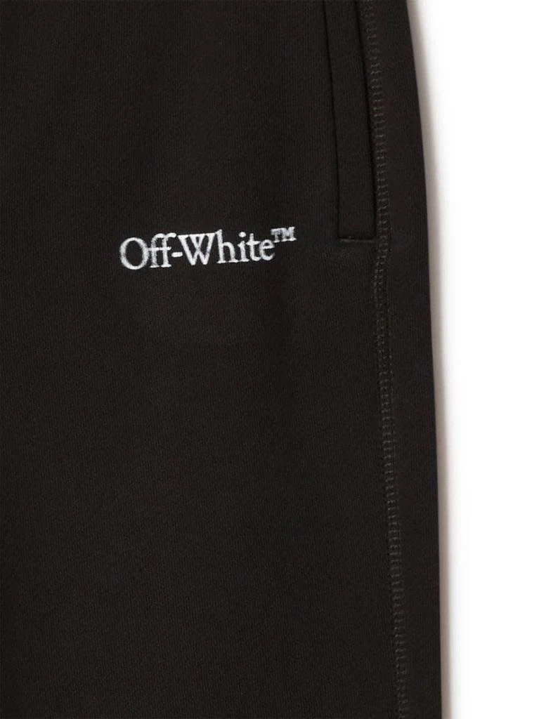 Off-White Black Joggers With Logo 3