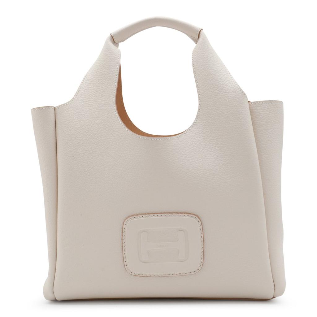 hogan Hogan H-Bag Small Leather Tote Bag - Tote Bags