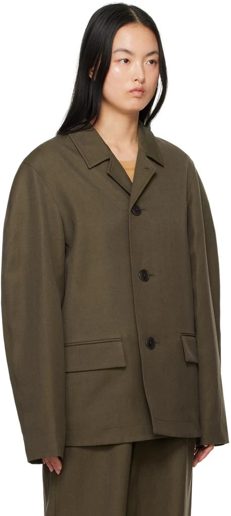 LEMAIRE Brown Half Coat 2