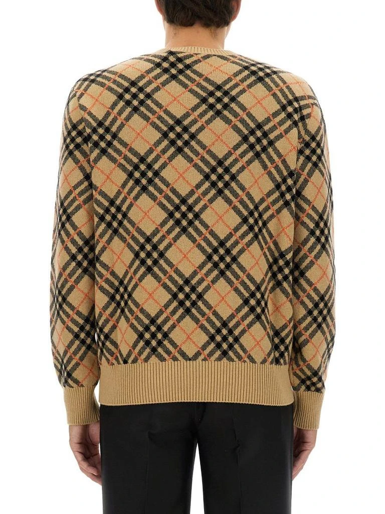 Burberry Burberry Cashmere Check Sweater 3