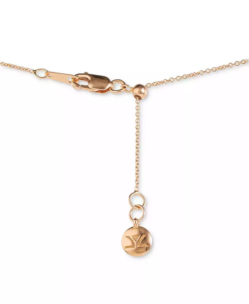 Le Vian Ombré® Raspberry Rhodolite (1-1/10 ct. t.w.) Pink Sapphire Ombré (1/4 ct. t.w.) & White Sapphire (1/20 ct. t.w.) Spiral Adjustable 20" Pendant Necklace in 14k Rose Gold 3