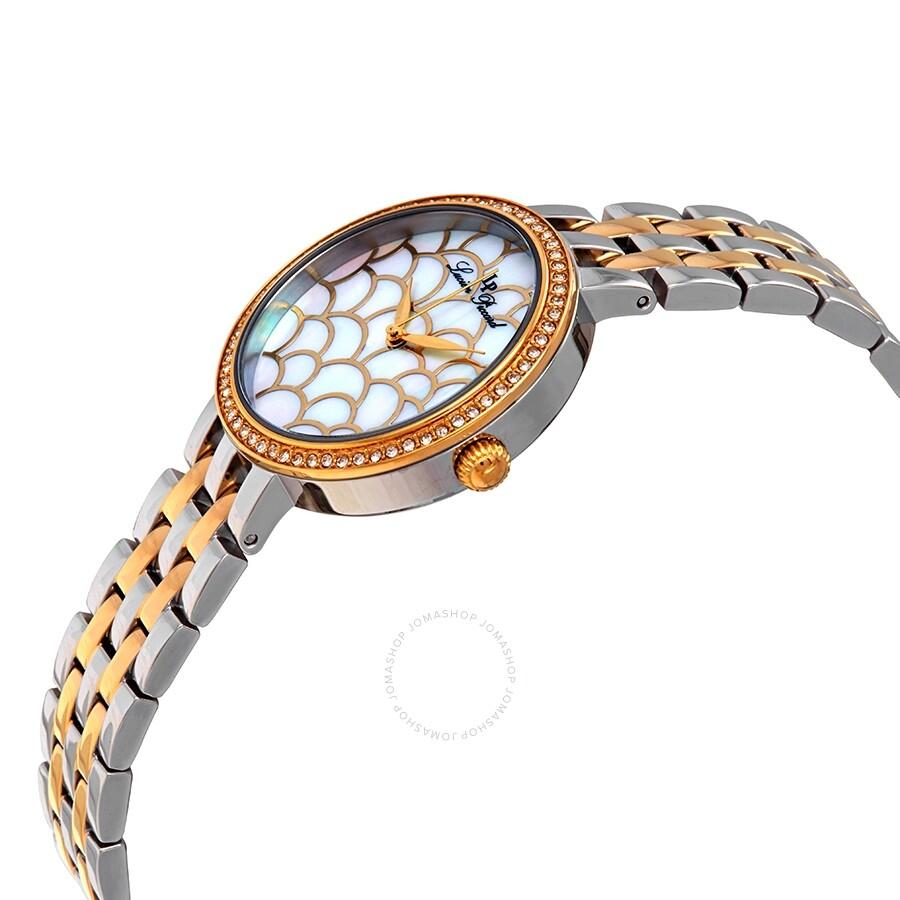 Lucien Piccard Ava Mother of Pearl Dial Ladies Watch LP-28022-SG-22MOP