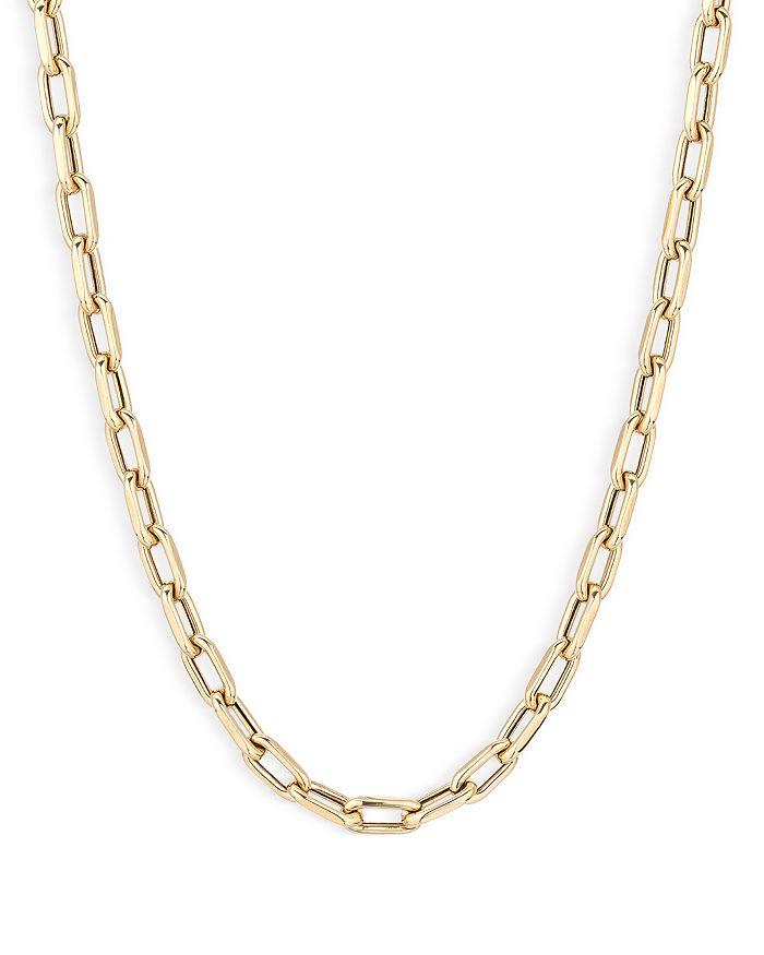 Adina Reyter 14K Yellow Gold Polished Oval Link Chain Necklace, 18"