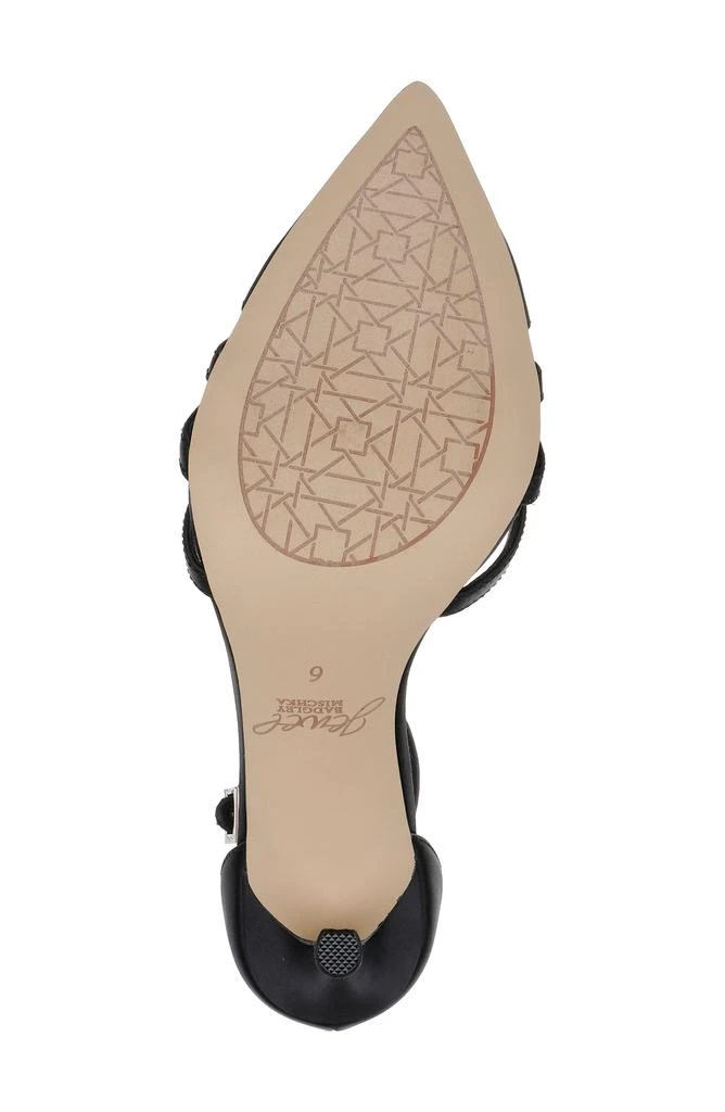 Badgley Mischka Violette Ankle Strap Pointed Toe Pump 6