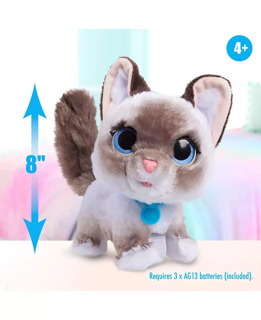 FurReal Friends Wag-A-Lots Kitty Interactive Toy, 8" Walking Plush Cat with Sounds 2