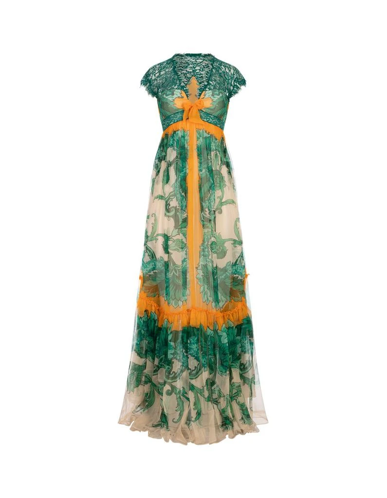 ETRO Etro V-Neck Printed Maxi Dress 1
