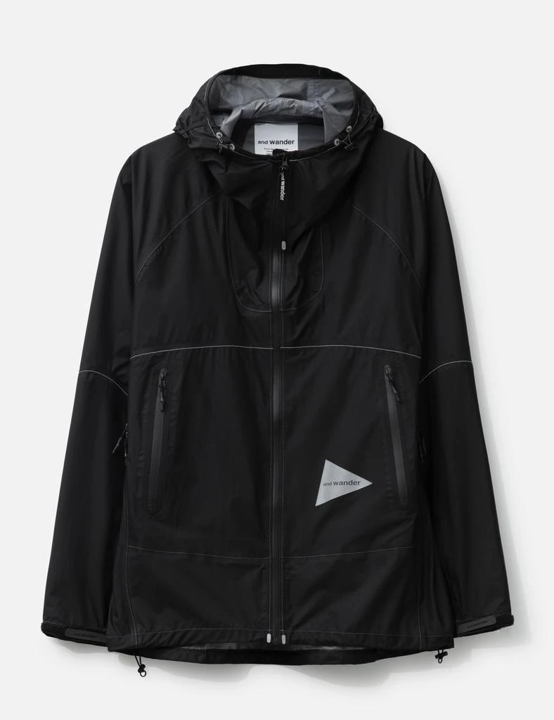 and wander 3L UL rain jacket 1