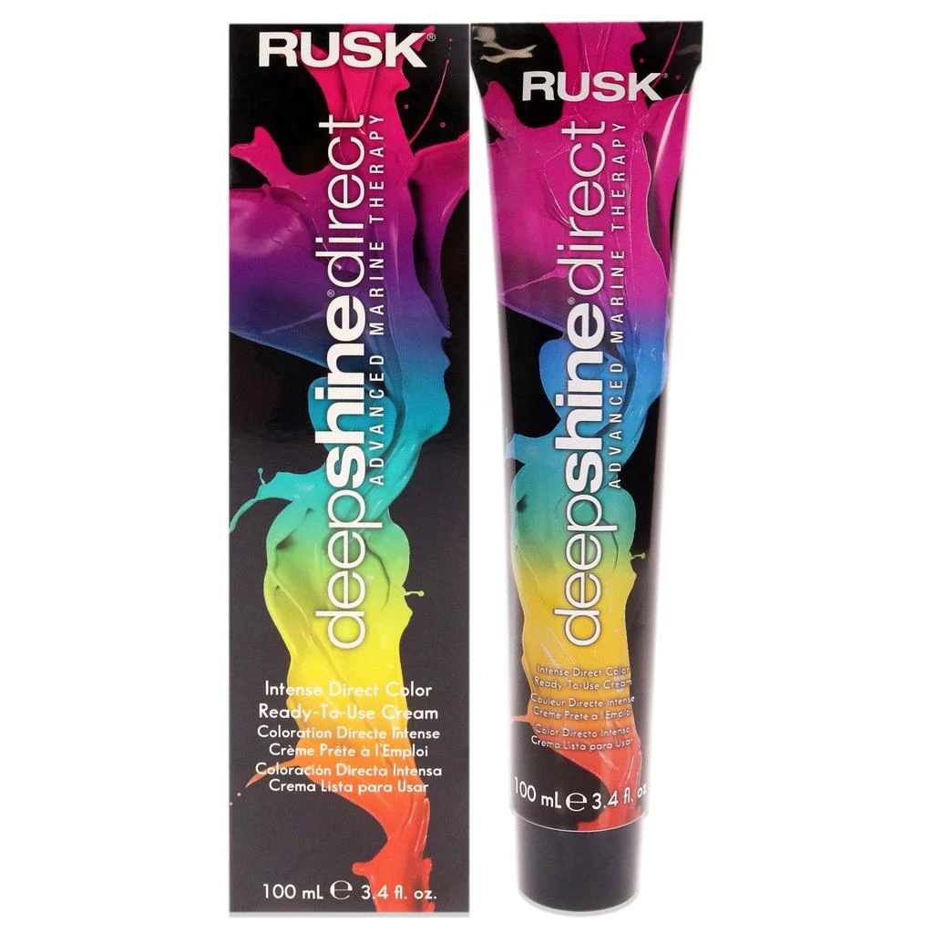Rusk Deepshine Intense Direct Color - Green by  for Unisex - 3.4 oz Hair Color 1