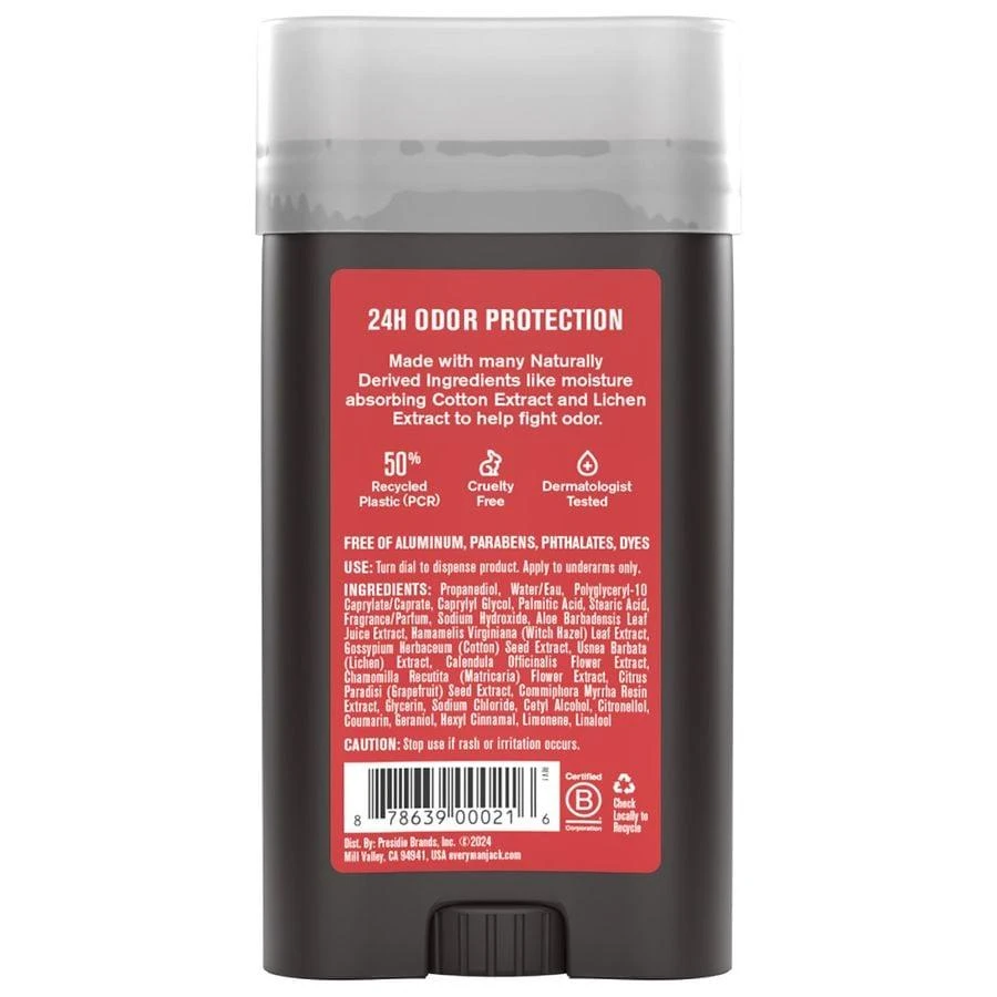 Every Man Jack Aluminum Free Deodorant Cedarwood 3