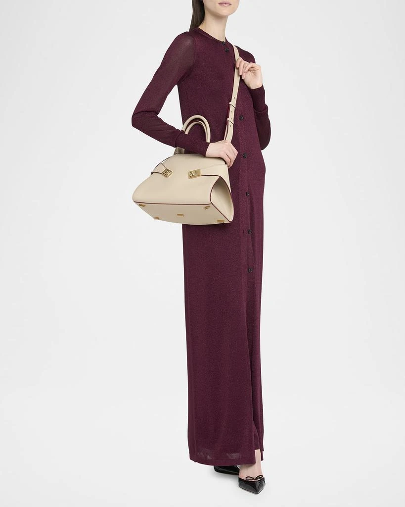 Salvatore Ferragamo Medium Hug Top-Handle Bag 5