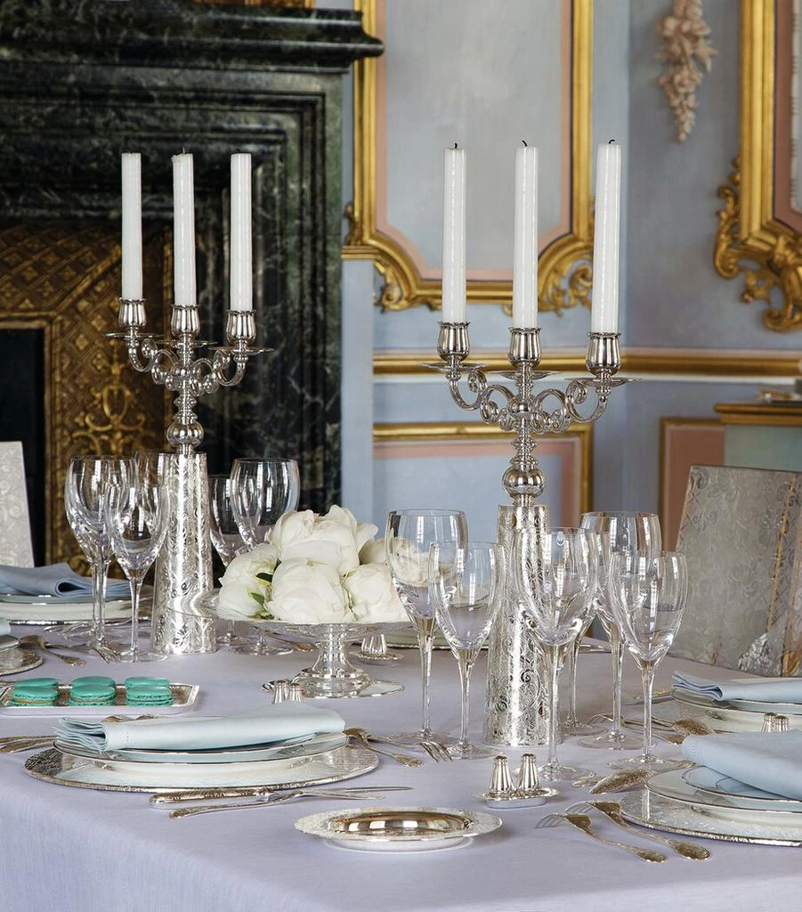 Christofle Jardin d'Eden Three-Light Candelabra 2