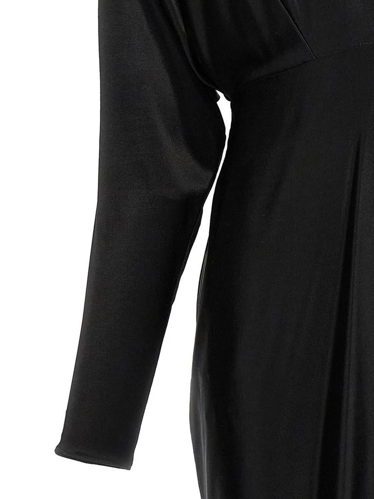 Alexandre Vauthier Alexandre Vauthier V-Neck Jersey Dress 4