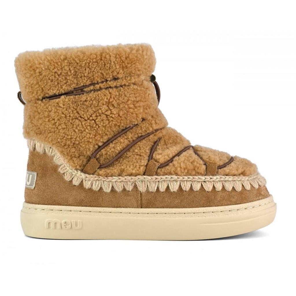 Mou Mou - Eskimo Sneaker Bold Scoubidoo Lace Up Boot