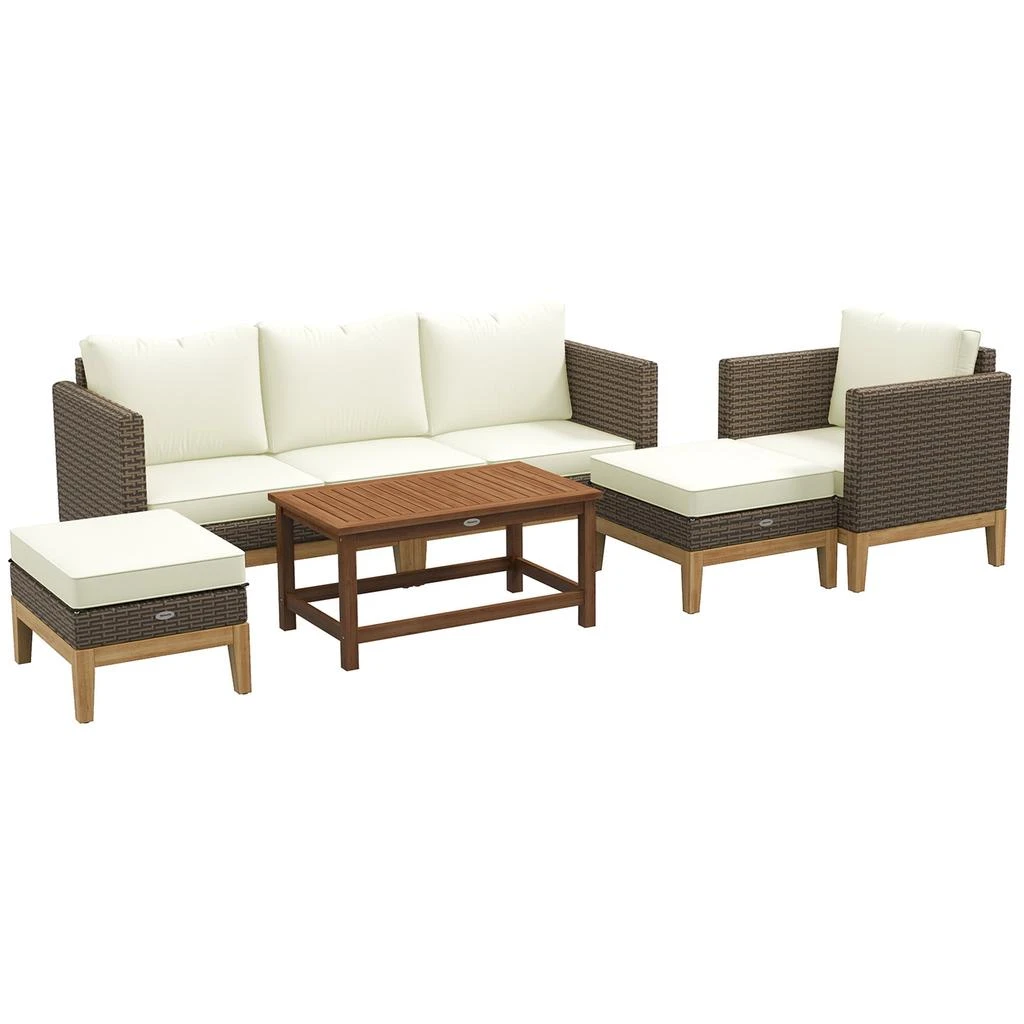 Hivvago 5-Piece Patio Set for Outdoor Seating