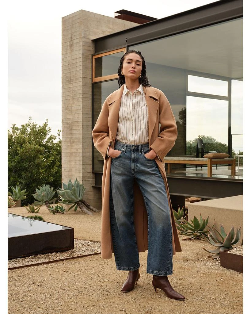 AG Hattie High Rise Barrel Leg Jeans in Bari 8
