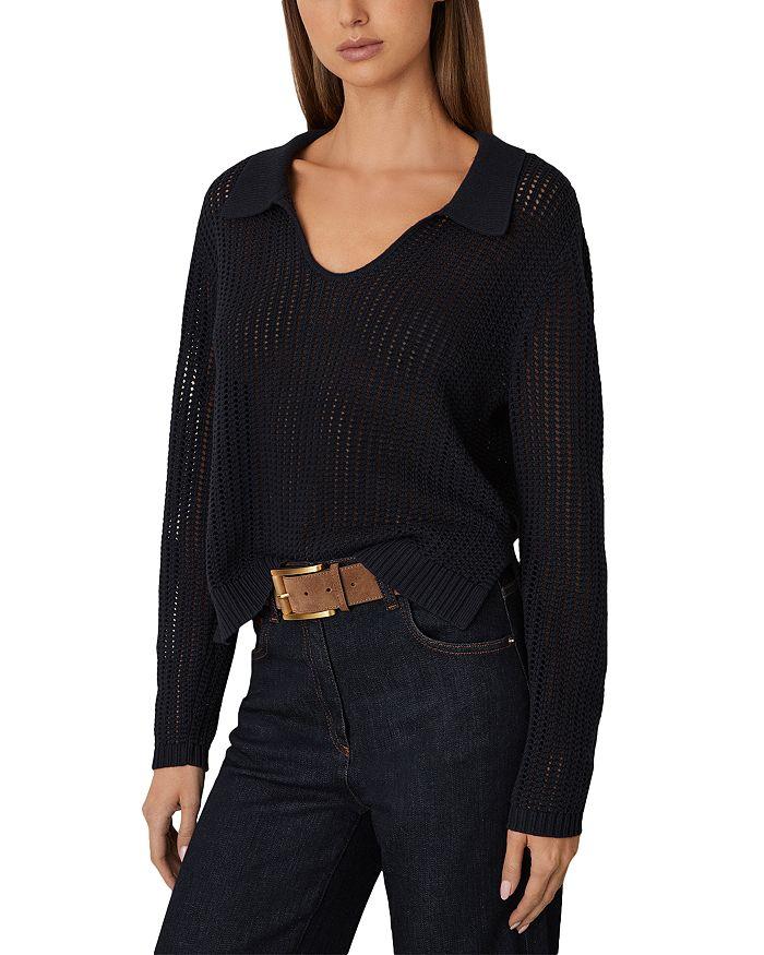 REISS Matilda Scoop Neck Sweater