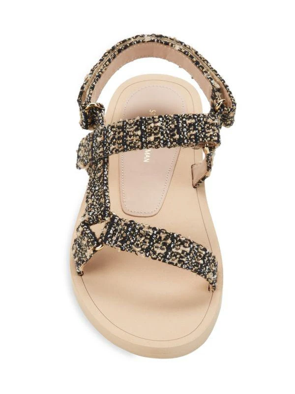 Stuart Weitzman Vail Patterned Sport Sandals 6