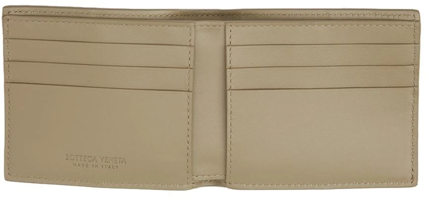 Bottega Veneta Taupe Intrecciato Bifold Wallet 3