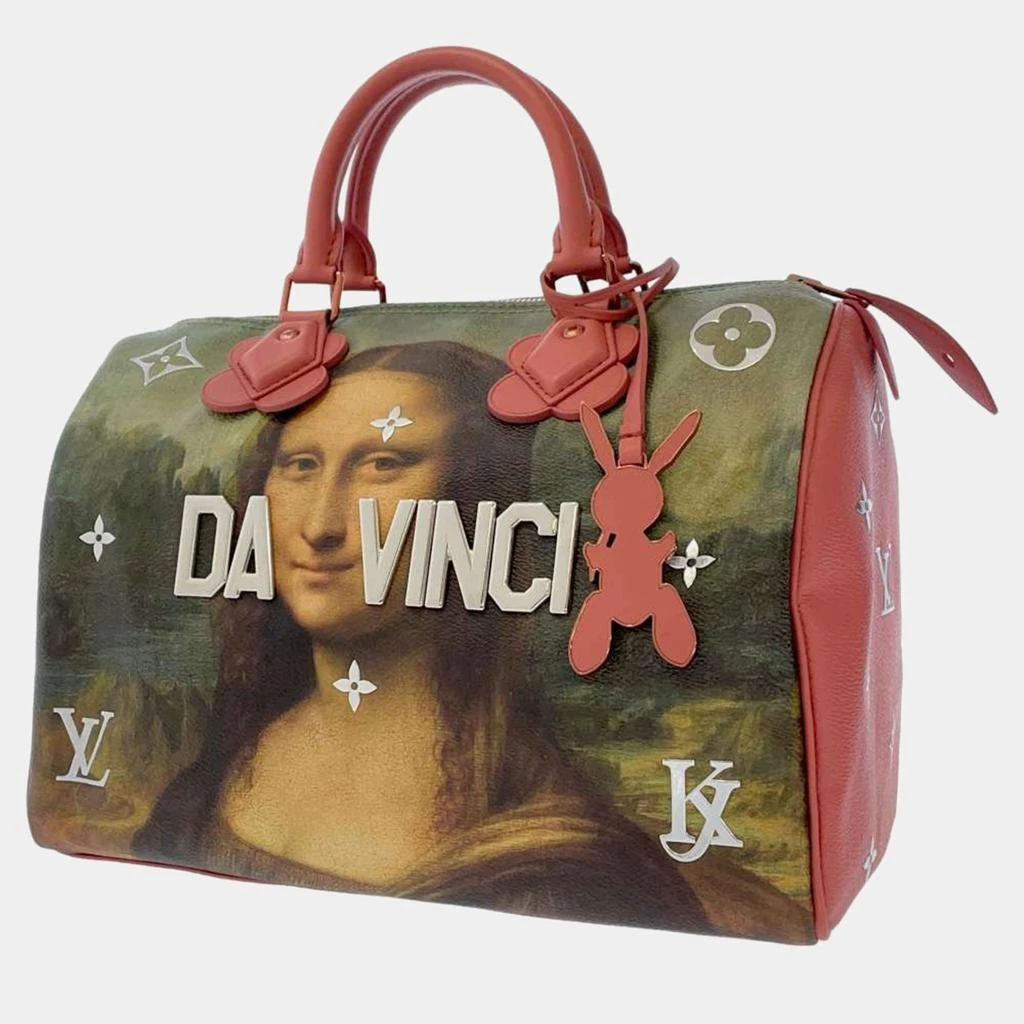 Louis Vuitton Louis Vuitton Graphic Print Masters Collection Speedy 30 Leonardo Da Vinci Satchel Bag 3
