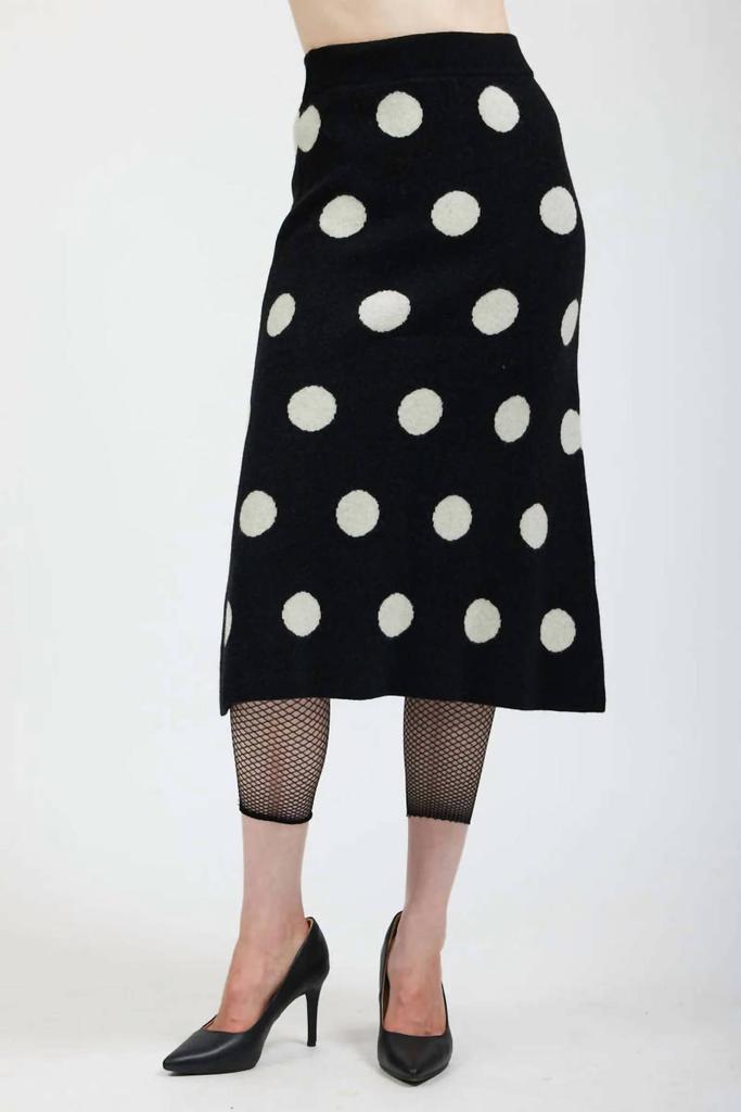 BATSHEVA Batsheva - Saga Polka Dot Skirt