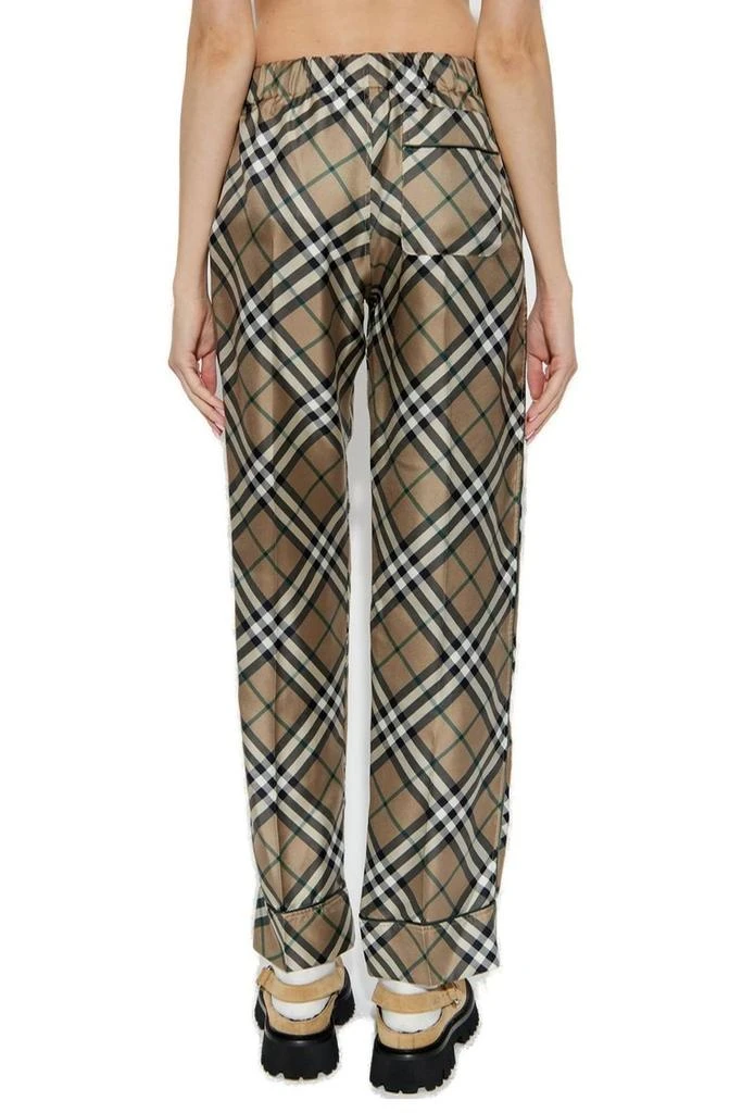 Burberry Burberry Checked Drawstring Pyjama Trousers 3