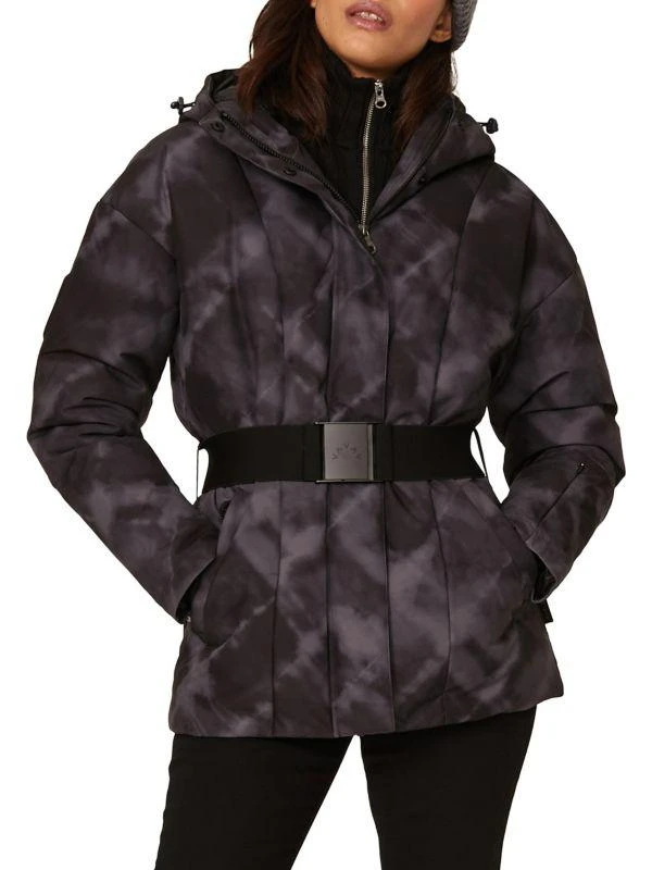 Varley Dowlen Tie Dye Hooded Down Jacket 1