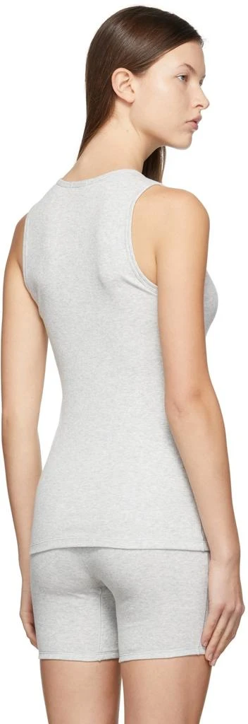 SKIMS Grey Cotton Boyfriend Tank Top 3