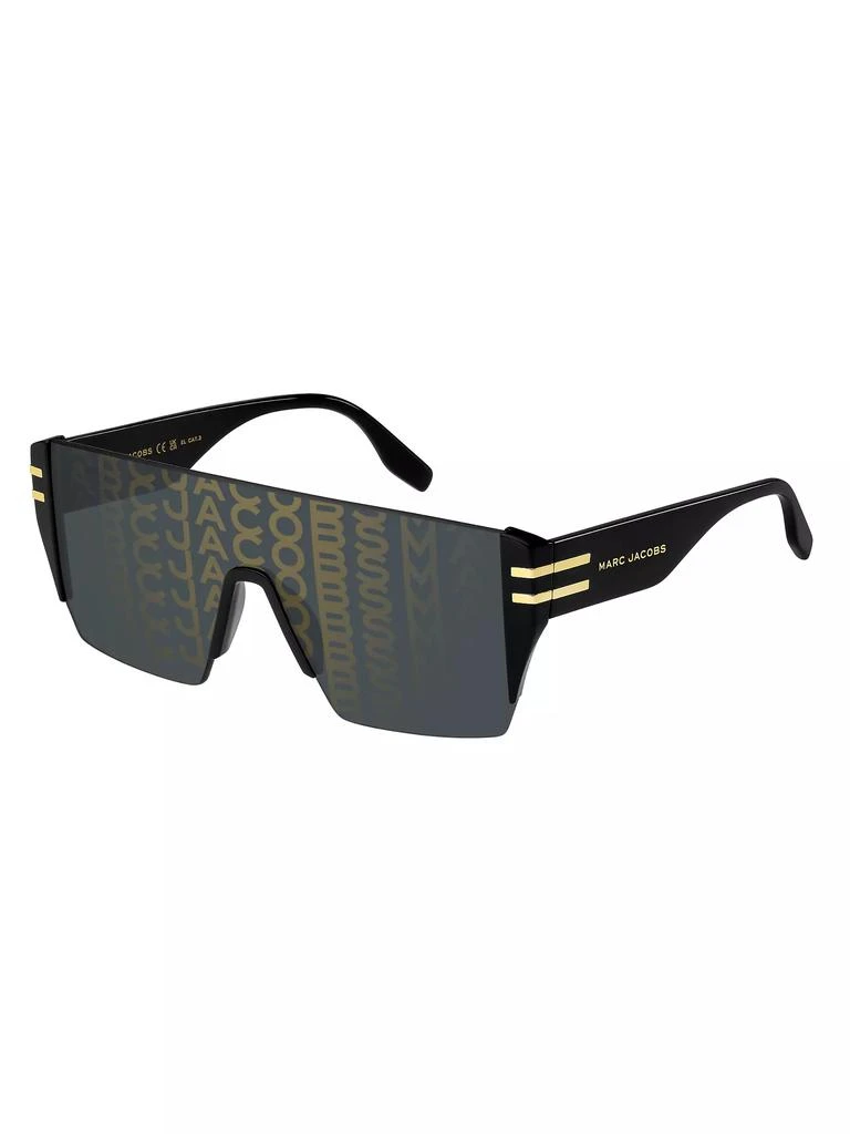 Marc Jacobs Double Metal Trim 99MM Shield Sunglasses 2