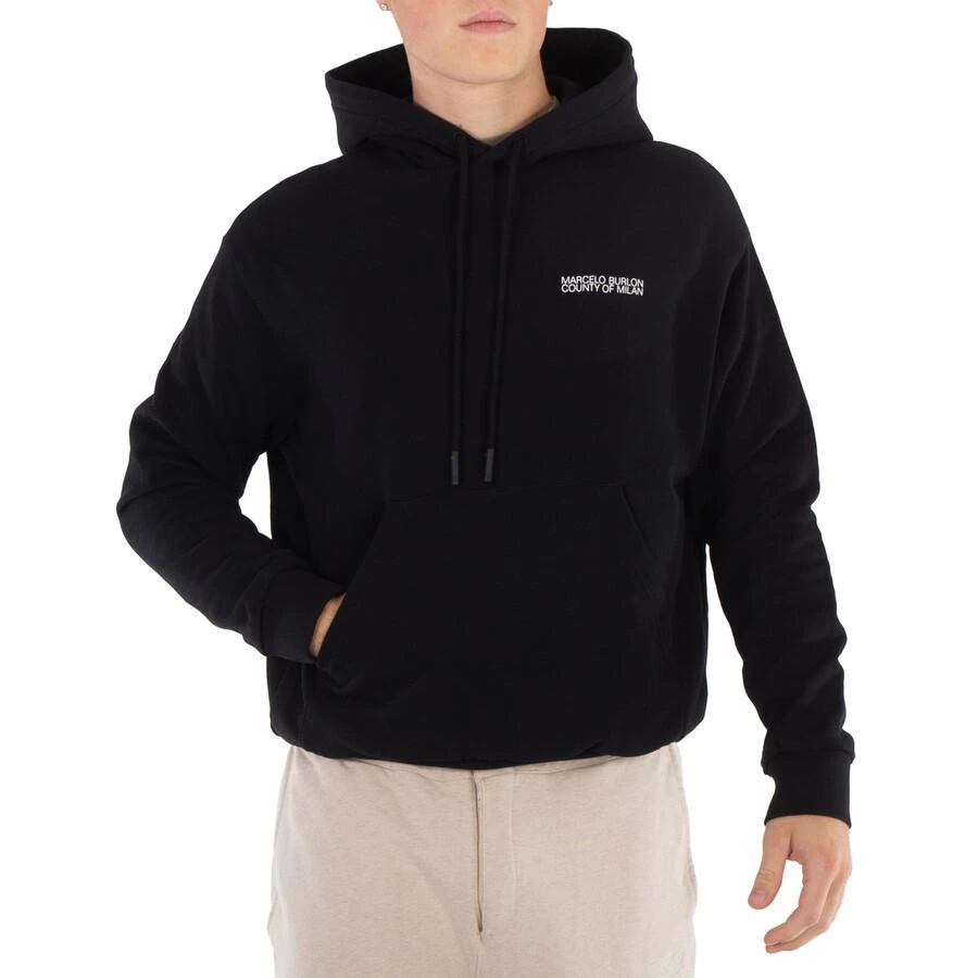 Marcelo Burlon Marcel Burlon County of Milan Printed Hoodie 1