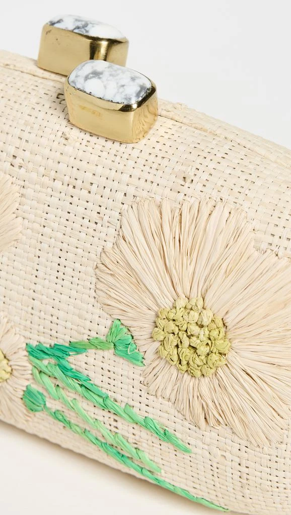 PAMELA MUNSON Vintage Daisies Clutch 4