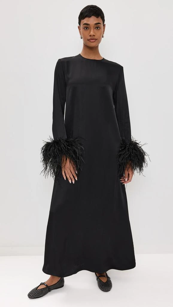 Sleeper Suzi Maxi Dress with Detachable Feathers 7