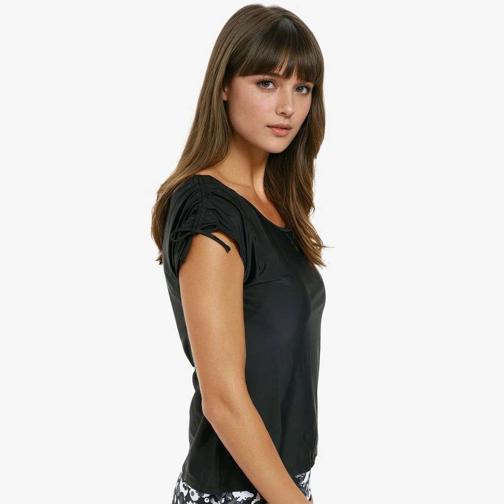 Calypsa Women's Plus 2in1 Adjustable Sleeve Swim Top 3
