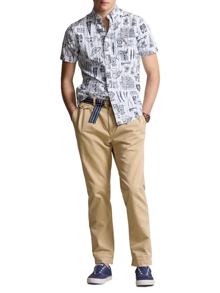 Ralph Lauren Striped Short-Sleeve Oxford Shirt 2
