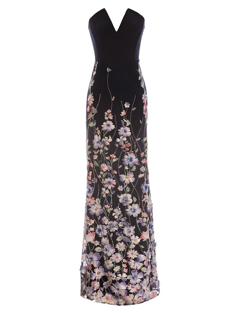 Dress The Population Kai Embellished Bustier Body-Con Gown - Tops - Free  Shipping - BeyondStyle